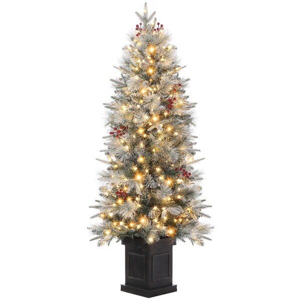 4.5 Ft PreLit Artificial Christmas Tree