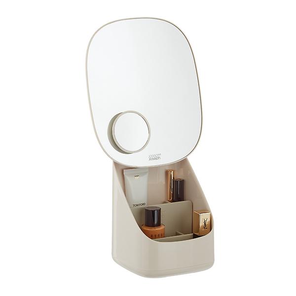 Joseph Joseph Mirror with Cosmetic Organizer