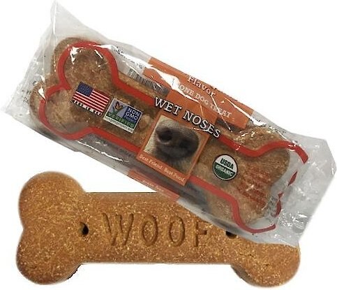 Wet Noses Big Bones Grain-Free Pumpkin Quinoa Dog Treat， 2-oz bar