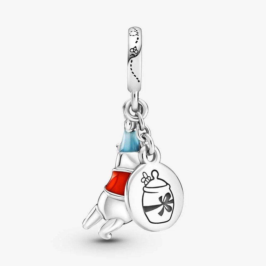 PANDORA  Disney Winnie the Pooh Birthday Dangle Charm