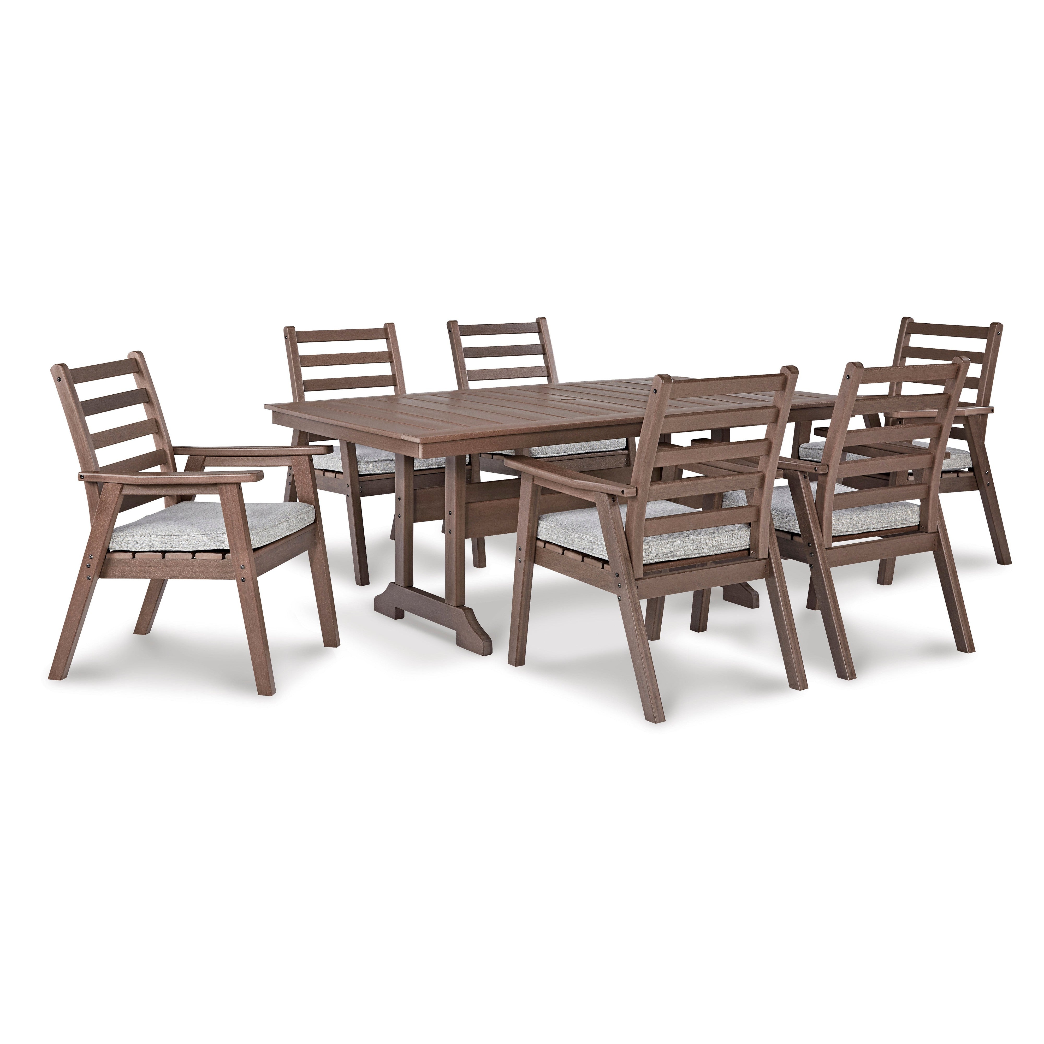 Poly Redwood  Outdoor Patio Dining Table