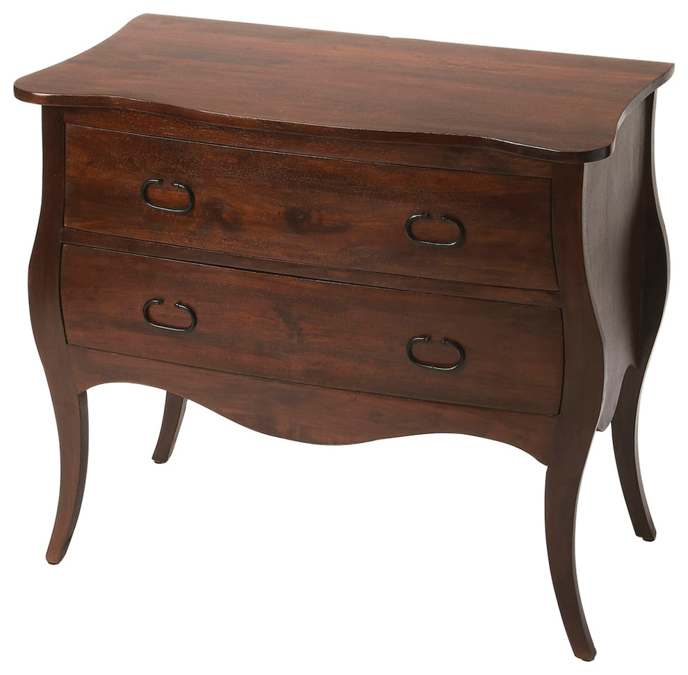 Rochelle Drawer Chest  Off White   Traditional   Accent Chests And Cabinets   by Kolibri Decor  Houzz