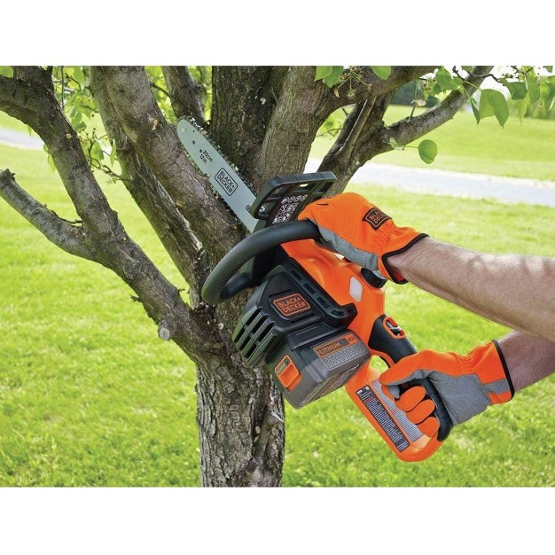 Black amp Decker Lcs1240b 40v Max Lithium ion 12 In Cordless Chainsaw tool Only