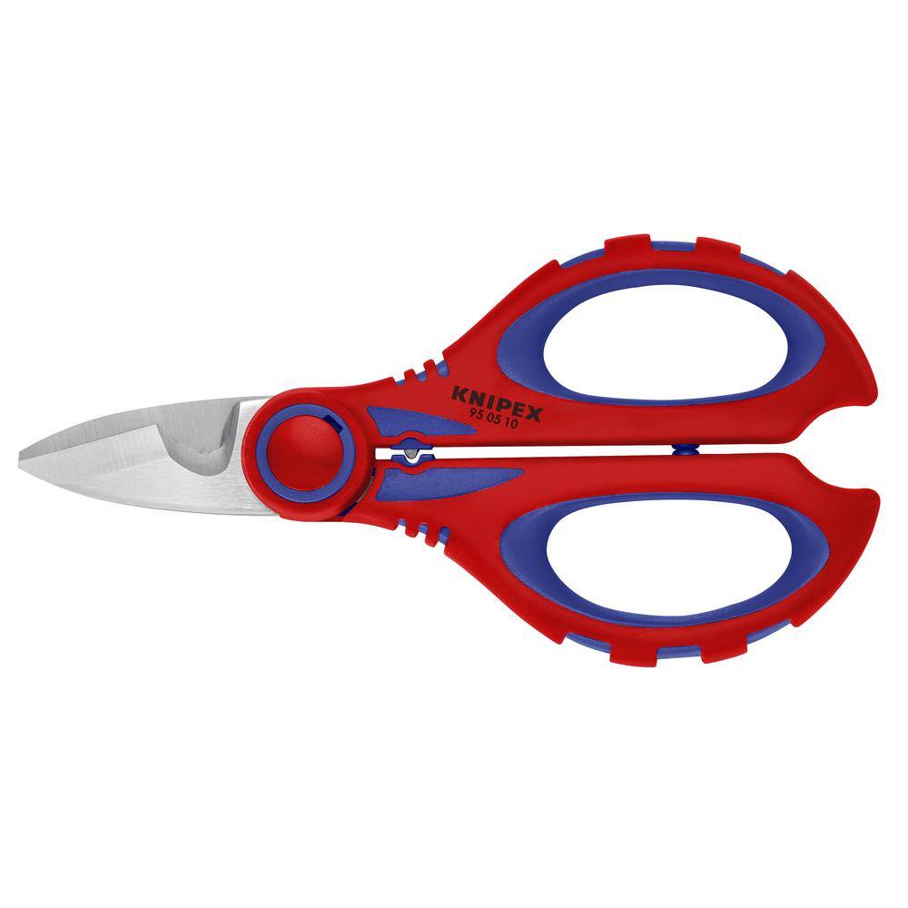 KNIPEX Electricians' Shears with Crimp Area for Ferrules 95 05 10 SBA