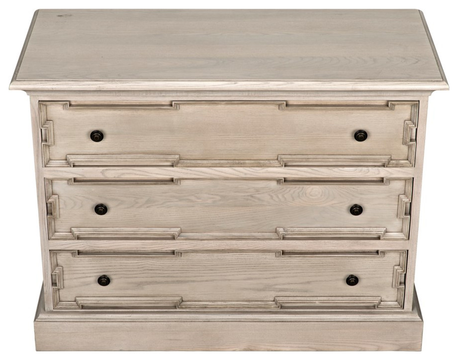 Noir Furniture  Adora Chest  Vintage Gray   Transitional   Accent Chests And Cabinets   by GreatFurnitureDeal  Houzz