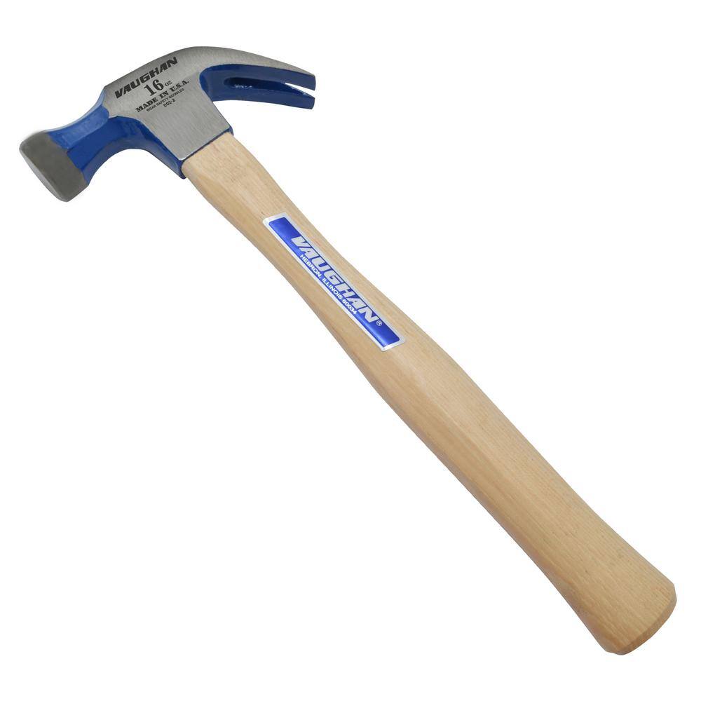 Vaughan 16 oz. Carbon Steel Hammer with 13 in. Hardwood Handle DO16