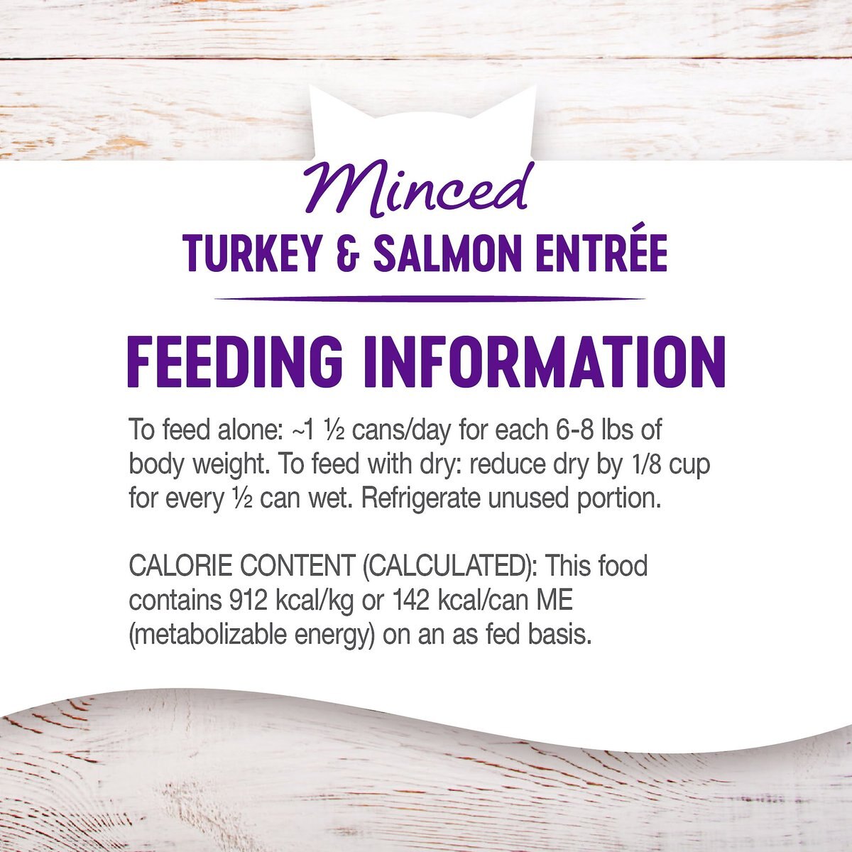 Wellness Minced Turkey and Salmon Entree Grain-Free Canned Cat Food