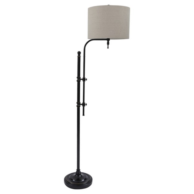 Anemoon Floor Lamp Black Signature Design By Ashley