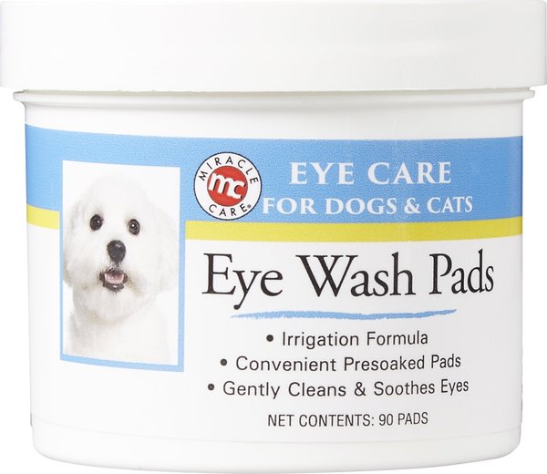 Miracle Care Sterile Eye Wash Pads for Dogs and Cats