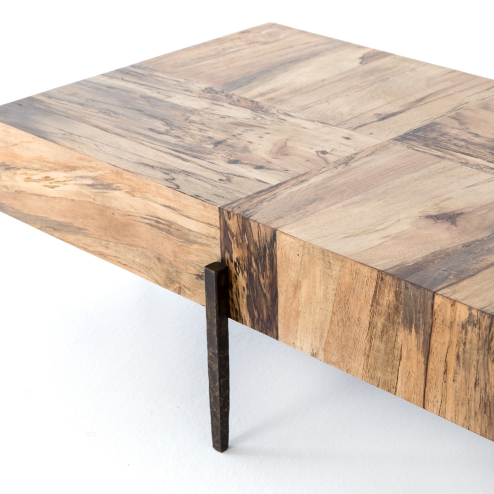 Indra Coffee Table   Industrial   Coffee Tables   by Four Hands  Houzz