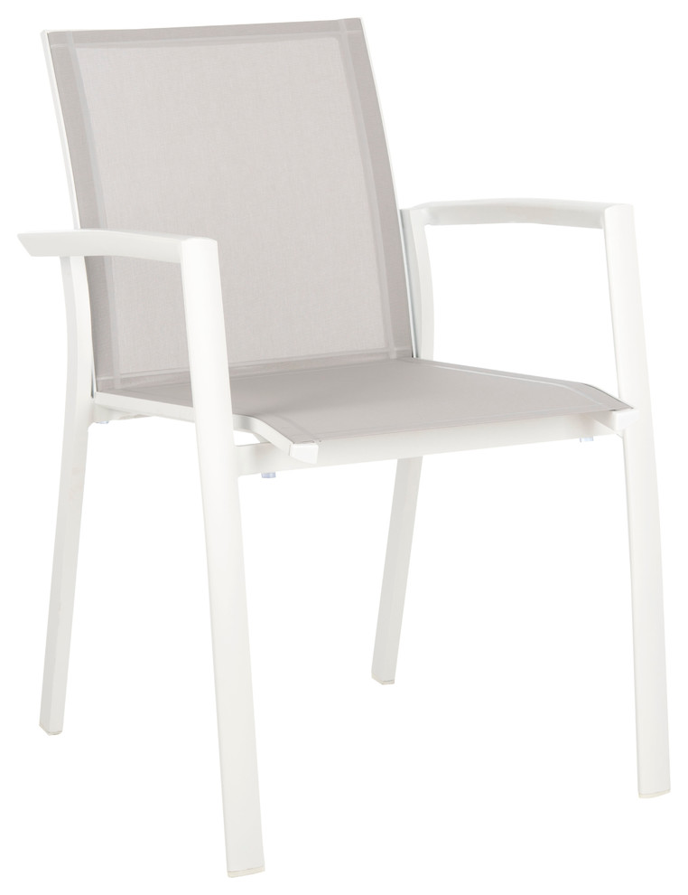 Studio Seven Negan Chair  Set of 2   Contemporary   Outdoor Dining Chairs   by Safavieh  Houzz