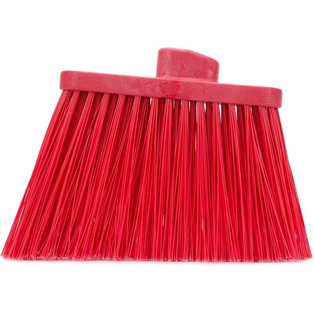 CFS Brands Sparta 12 in. Red Polypropylene Unflagged Upright Broom Head (12-Pack) 36868EC05