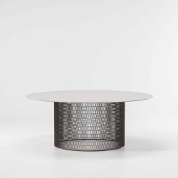 Table de jardin KETTAL Mesh， table repas extérieur design 6 personnes