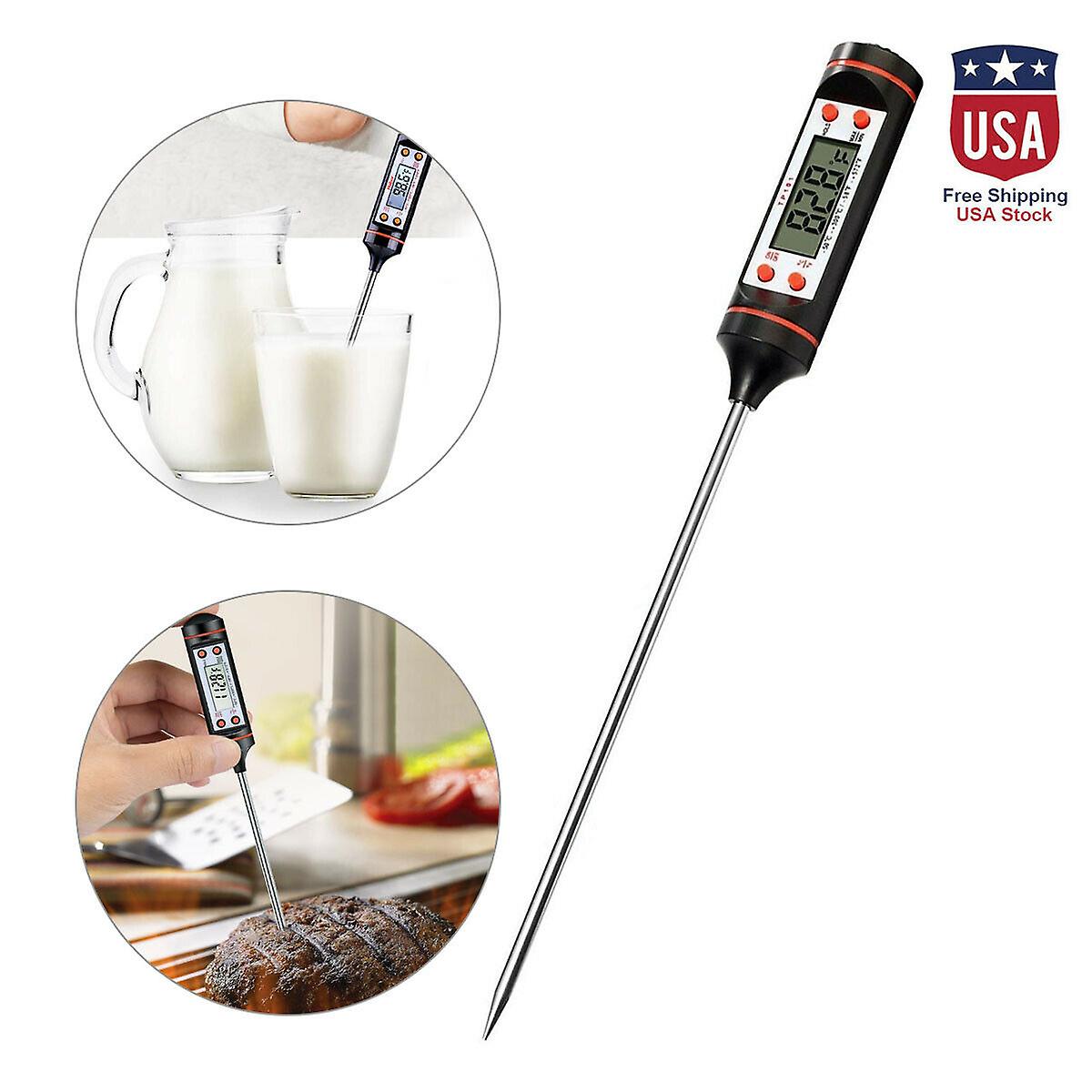 New Meat Candy Jam Cooking Digital Thermometer Probe Food Kitchen Bbq Deep Fry