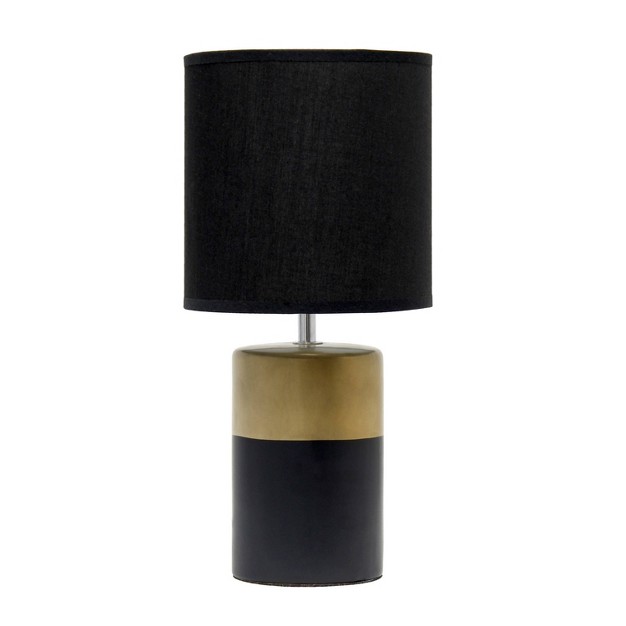 Two tone Basics Table Lamp Simple Designs