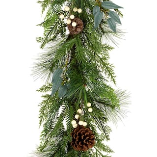  6 ft. Inspired by Nature Artificial Christmas Garland JH100-23FD0386-1