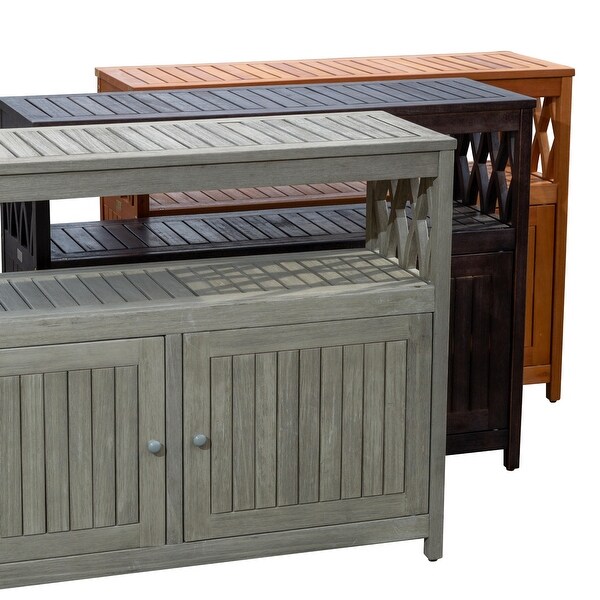 DTY Outdoor Living Longs Peak Eucalyptus Sideboard