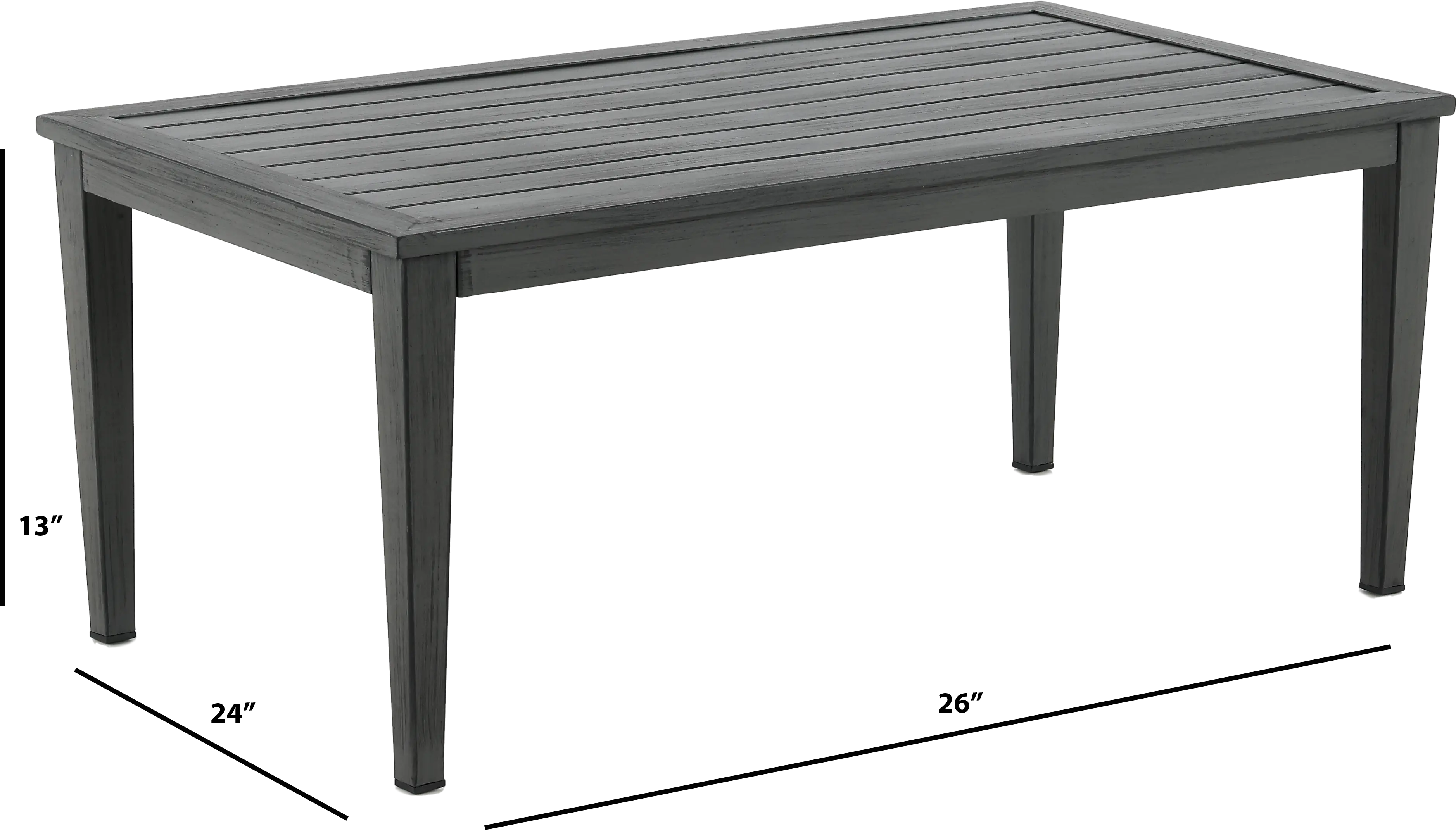 West Lake Gray Coffee Table