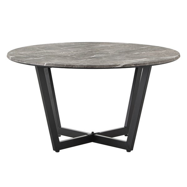 Nazeem Faux Marble and Metal Tables by iNSPIRE Q Modern