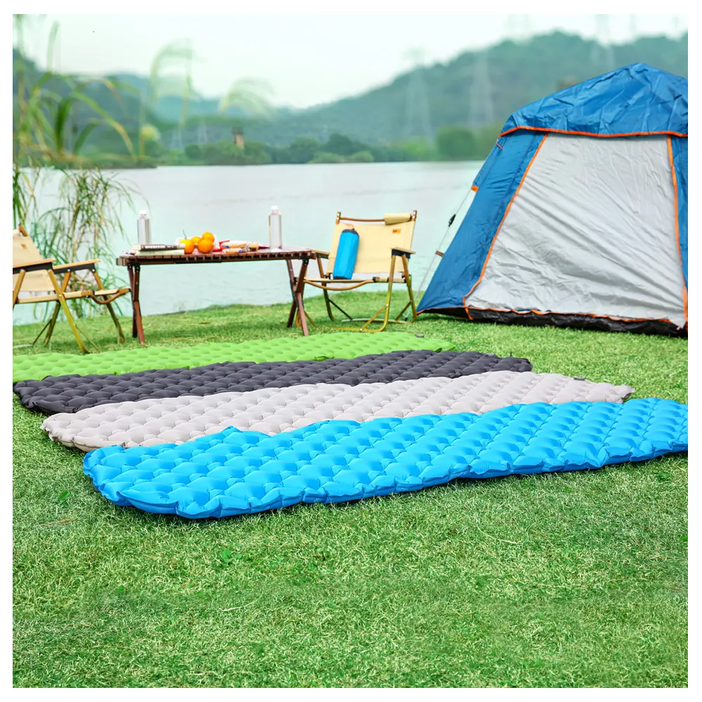 ultralight  compact inflatable sleeping Mat air mattress camping pad personalized wholesale price camping sleeping mat