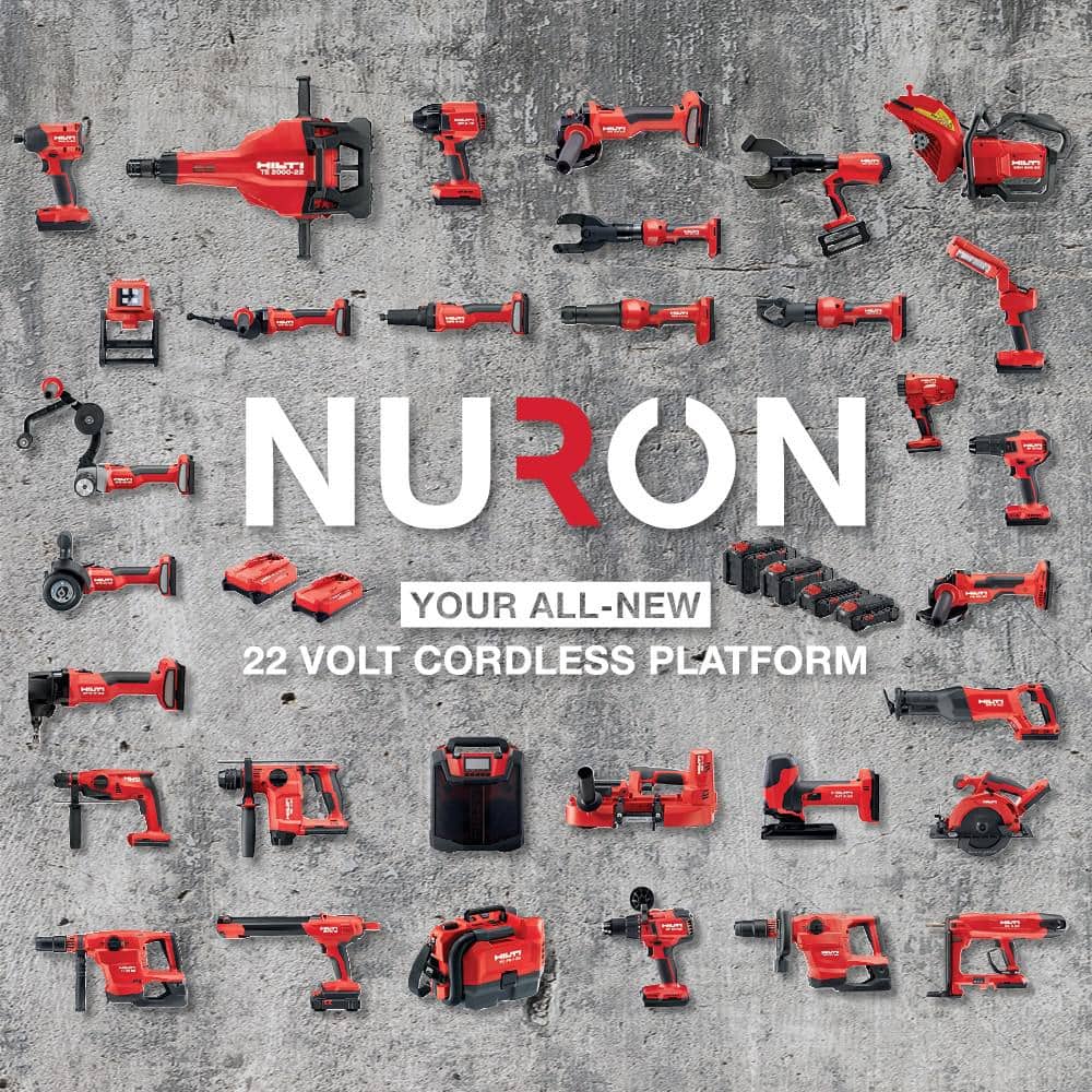 Hilti 2260689 22-Volt NURON Lithium-Ion R 6 AM/FM Bluetooth Radio w/USB charger (Tool-Only)
