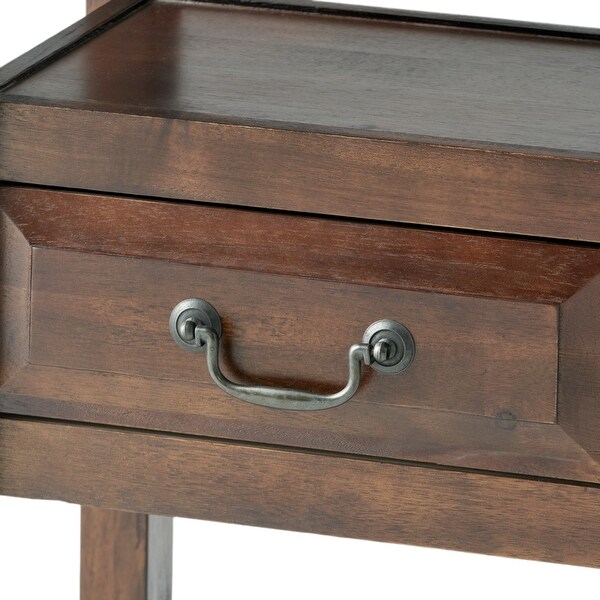 Grant Acacia Wood Accent Table by Christopher Knight Home