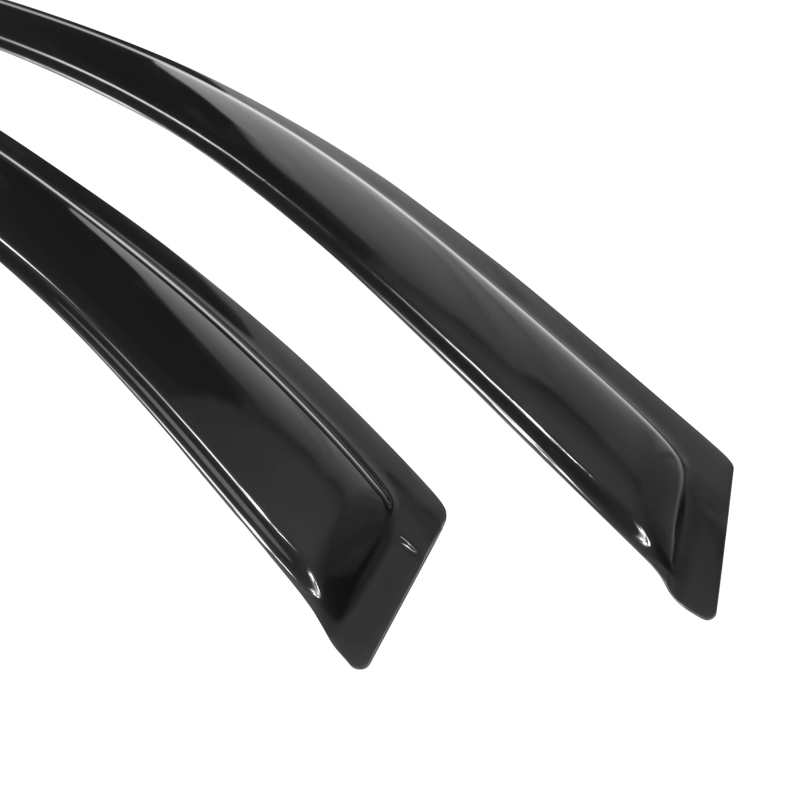 Ikon Motorsports Compatible with 06-13 Chevy Impala and 14-16 Impala Limited Sedan Acrylic Window Visors Vent Deflector Rain Guard 4Pc Set Outside Mount 2006 2007 2008 2009 2010 2011 2012 2013