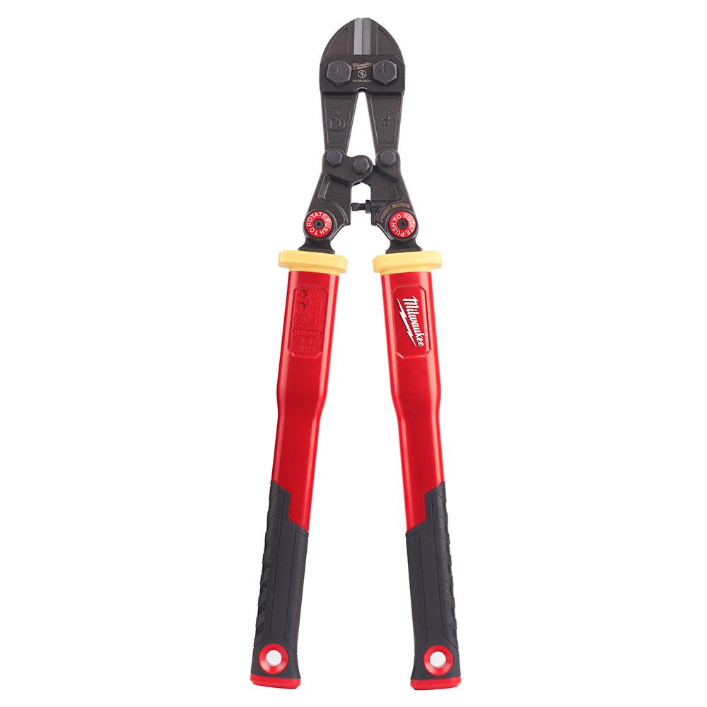 Milwaukee 24 in. Fiberglass Bolt Cutters with PIVOTMOVE Rotating Handles 48-22-4224 from Milwaukee