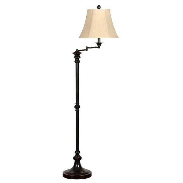 StyleCraft Swing Arm Floor Lamp