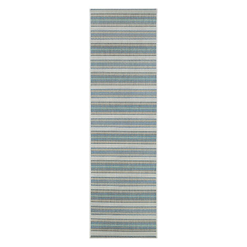 Couristan Monaco Marbella Striped Indoor Outdoor Rug