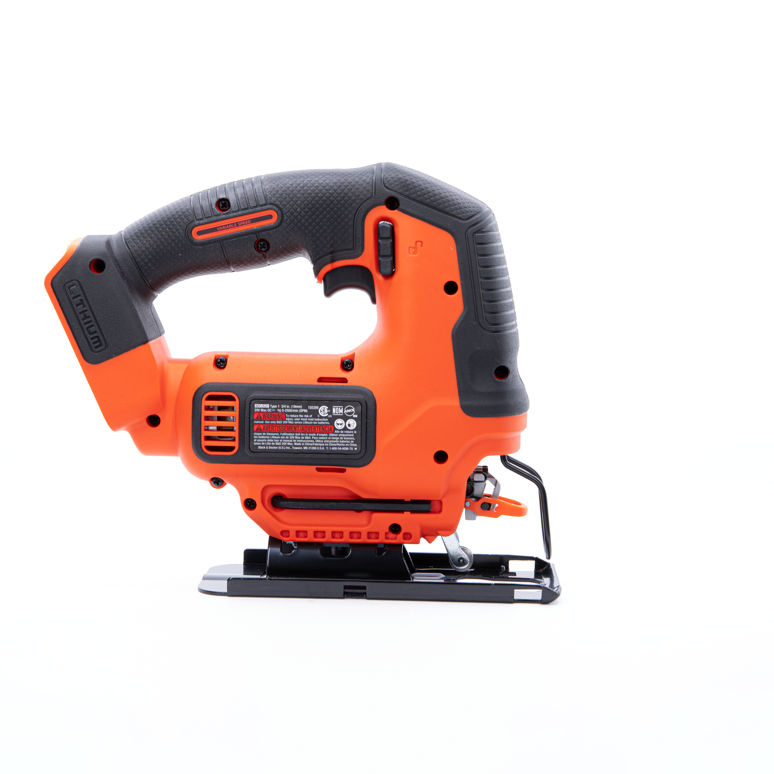 20V MAX* POWERCONNECT™ Cordless Jig Saw (Tool Only)