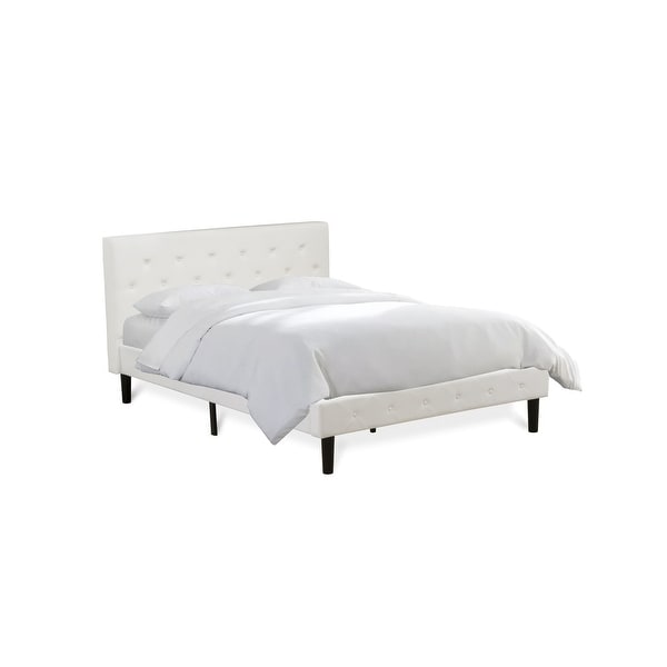 3 Piece Bedroom Set - 1 Queen Bed Upholstered White Velvet Fabric and 2 Night Stands - Urban Gray Finish Nightstand - - 34702920