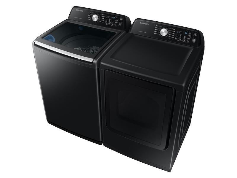 Samsung DVE47CG3500V 7.4 Cu. Ft. Smart Electric Dryer With Sensor Dry In Brushed Black