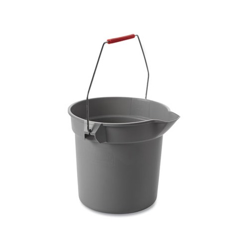 Rubbermaid 10 Quart Plastic Utility Pail  RCP296300GY