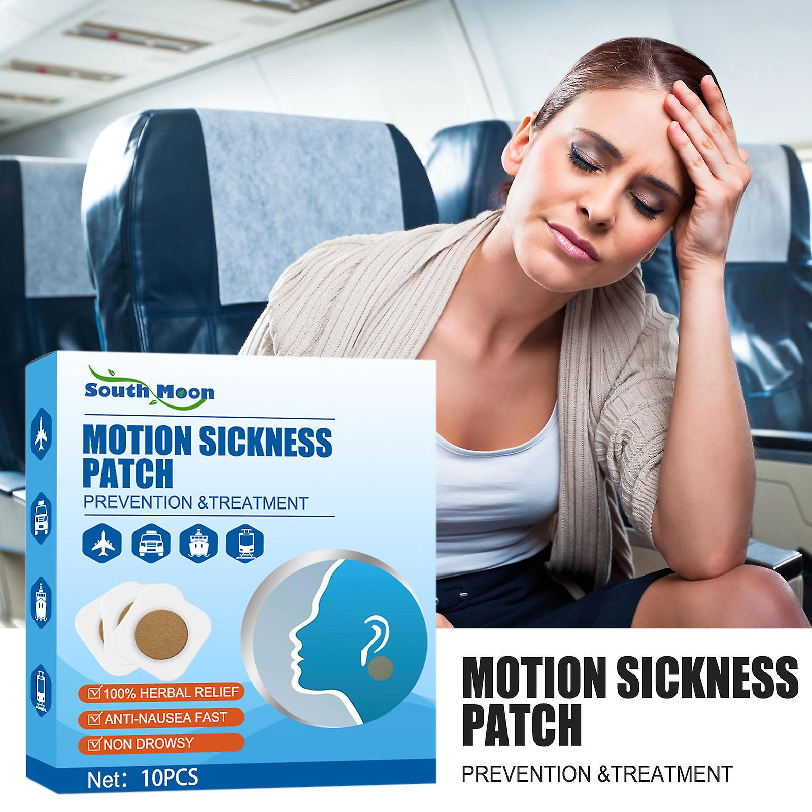 Motion Sickness Patch Relieves Tinnitus Motion Sickness Seasickness Nausea Portable Behind The Ear For Adults And Children