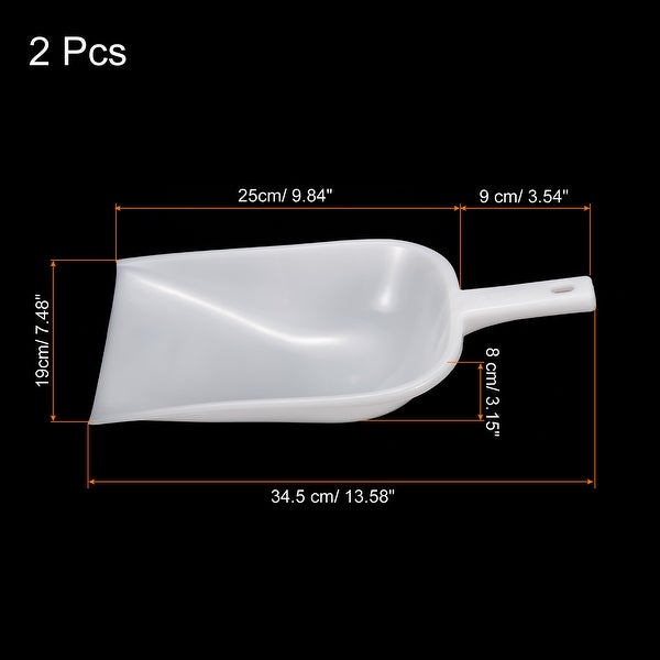 2Pcs Ice Scoop PP 13.6