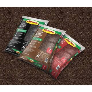 Vigoro 2 cu. ft. Bagged Premium Brown Wood Mulch 52050196