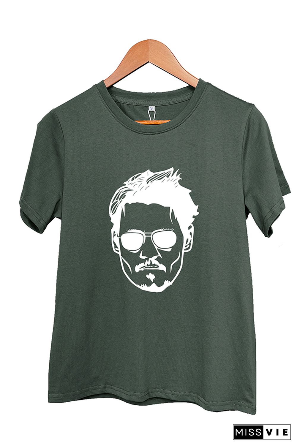 Johnny Depp Trial Graphic T-Shirt Wholesale