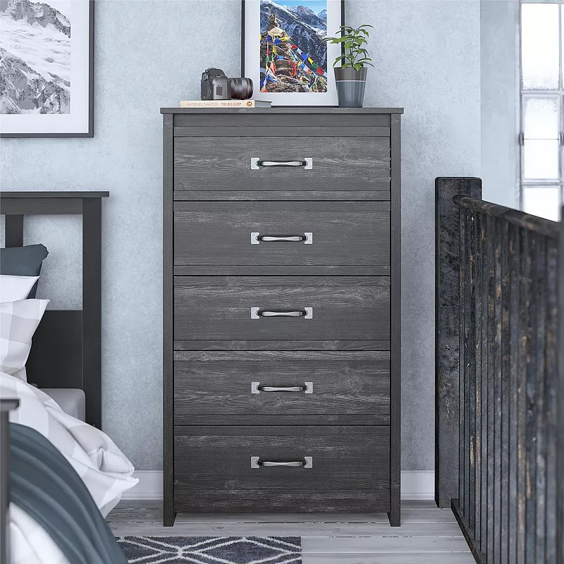 Ameriwood Home Draven 5-Drawer Dresser