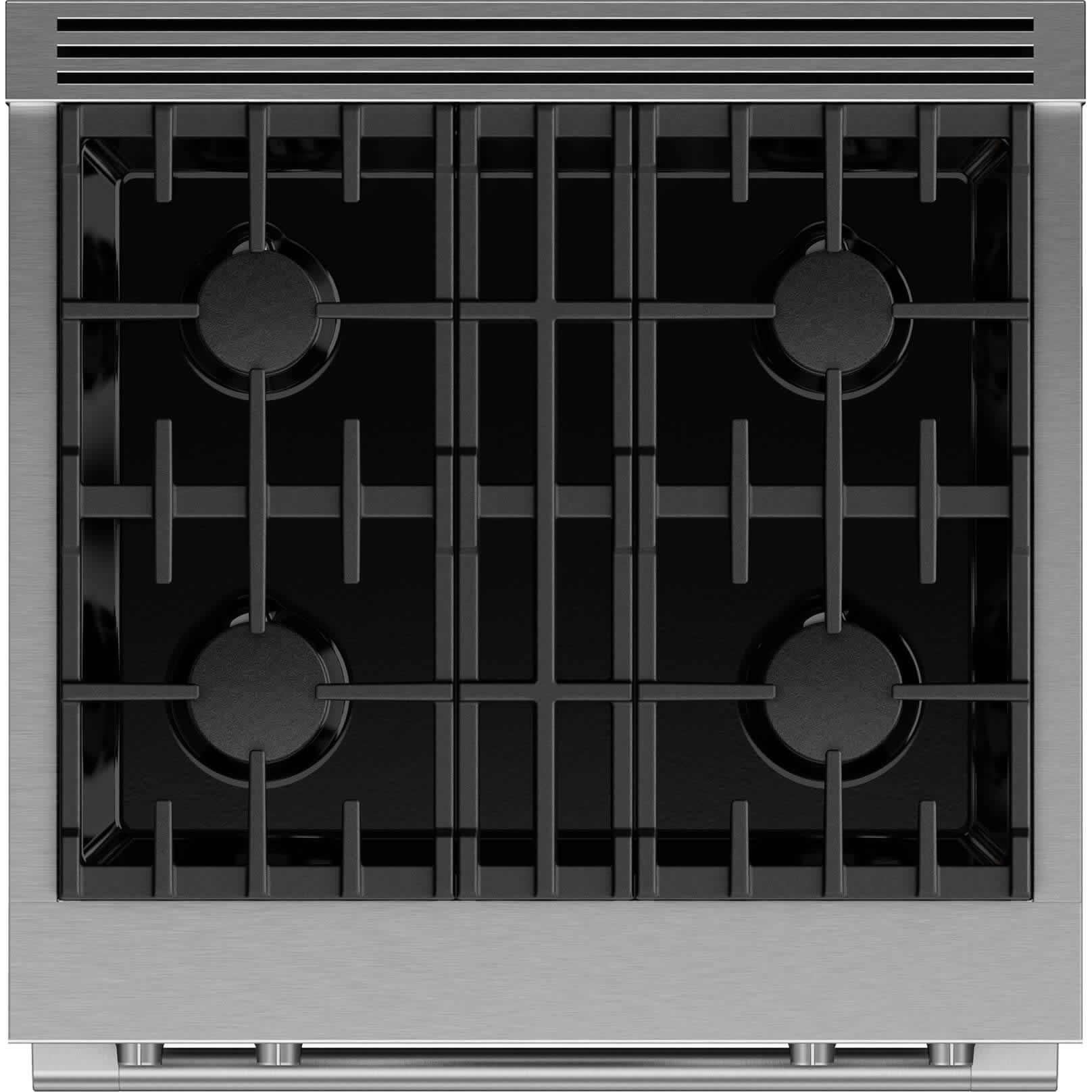 Fisher & Paykel 30-inch Freestanding Dual-Fuel Range with 4 Burners RDV3-304-N