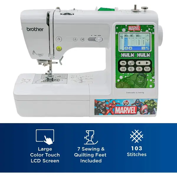 Brother Marvel Computerized Sewing and Embroidery Machine