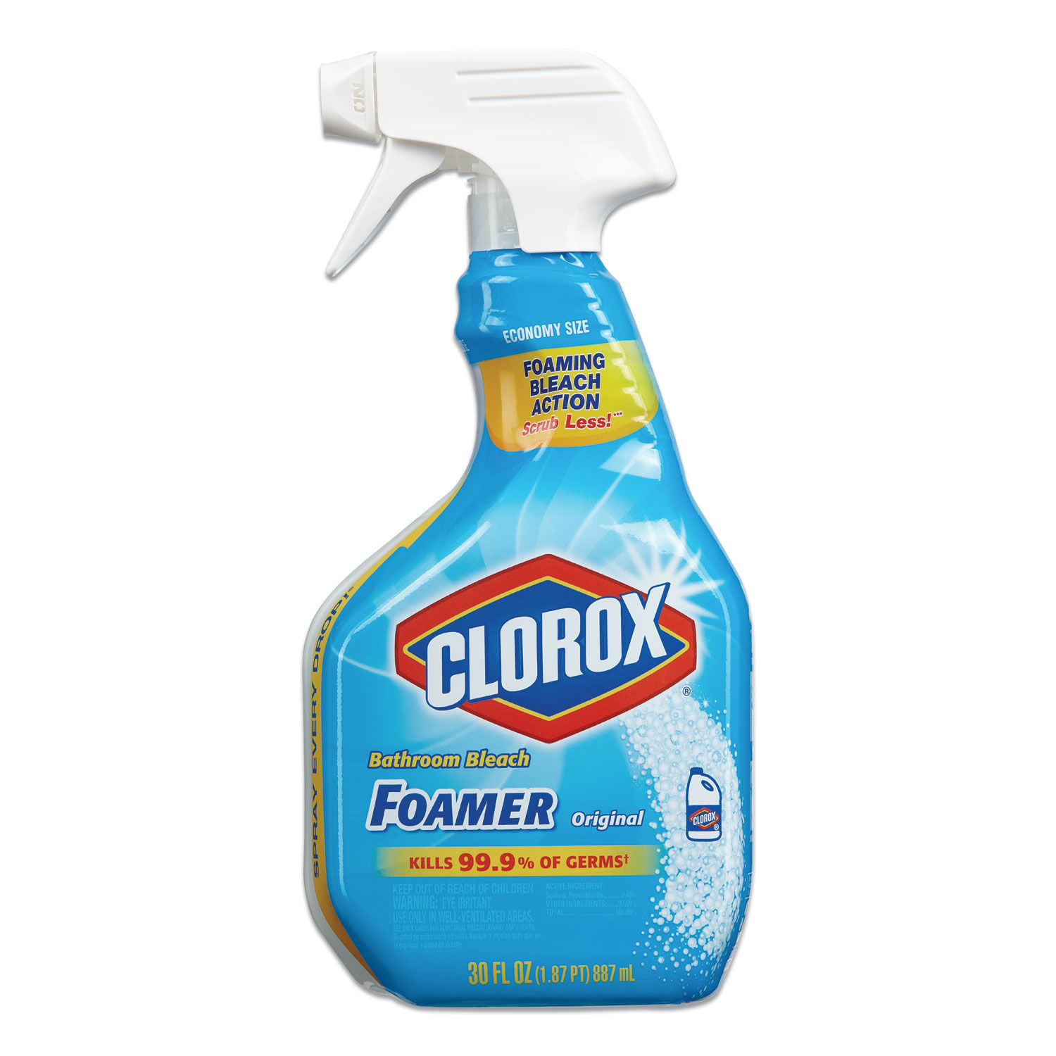 Bleach Foamer Bathroom Spray by Cloroxandreg; CLO30614