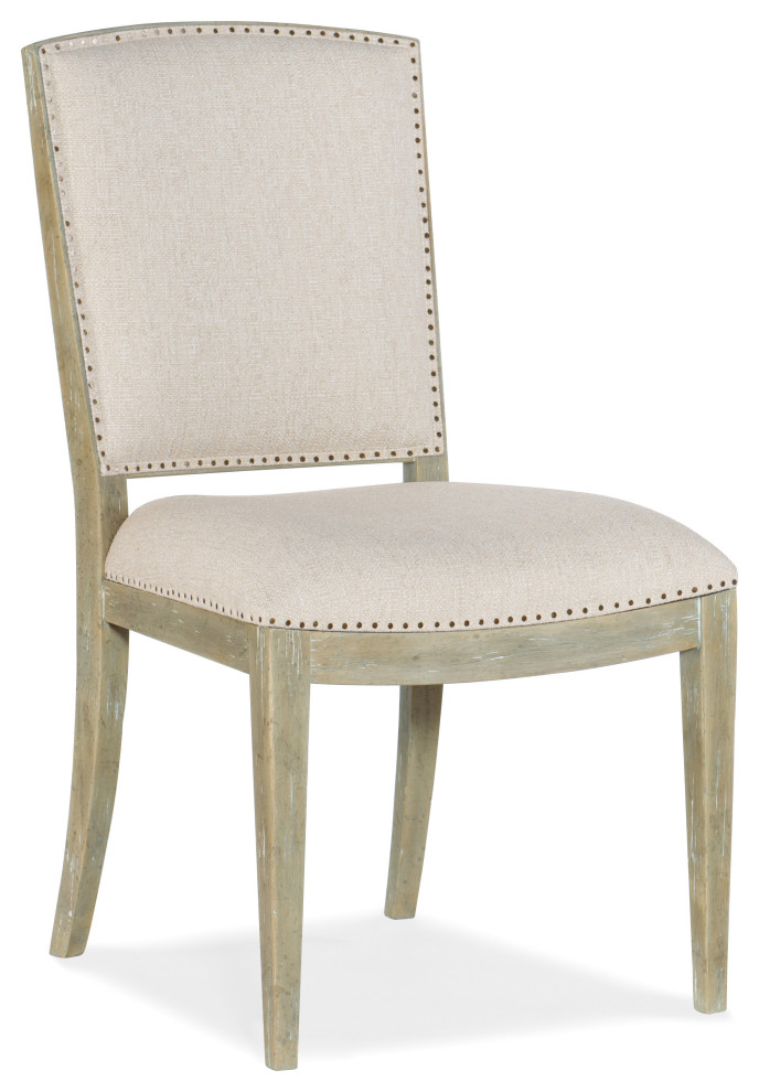 Surfrider Carved Back Side Chair   Farmhouse   Dining Chairs   by Hooker Furniture  Houzz