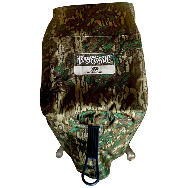 Bayou Classic Outdoor Custom Fit Camo Weatherproof Zippered Cover For Bayou Classic 700 725 2 5 Gallon Freestanding tabletop Fryer Mossy Oak