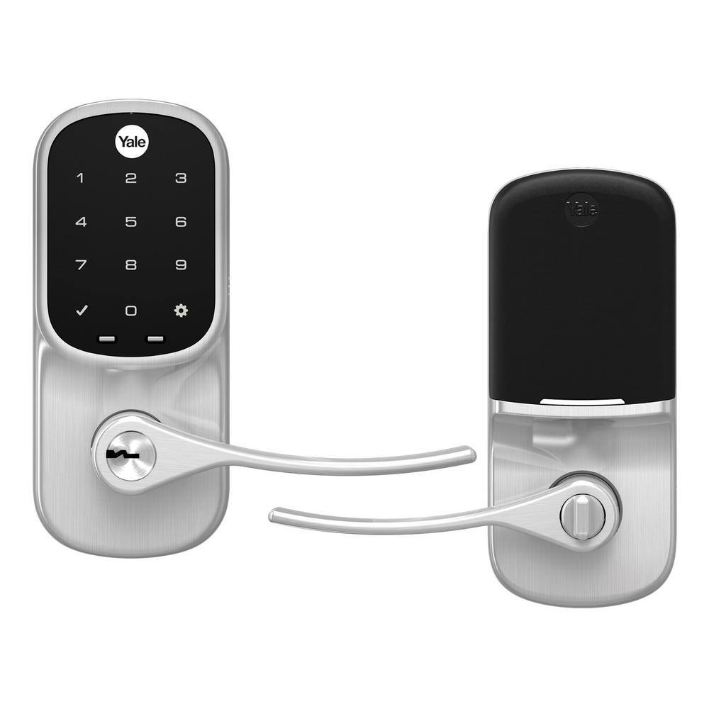 Yale Assure Lever Satin Nickel Lock with Touchscreen Keypad YRL226-NR-619