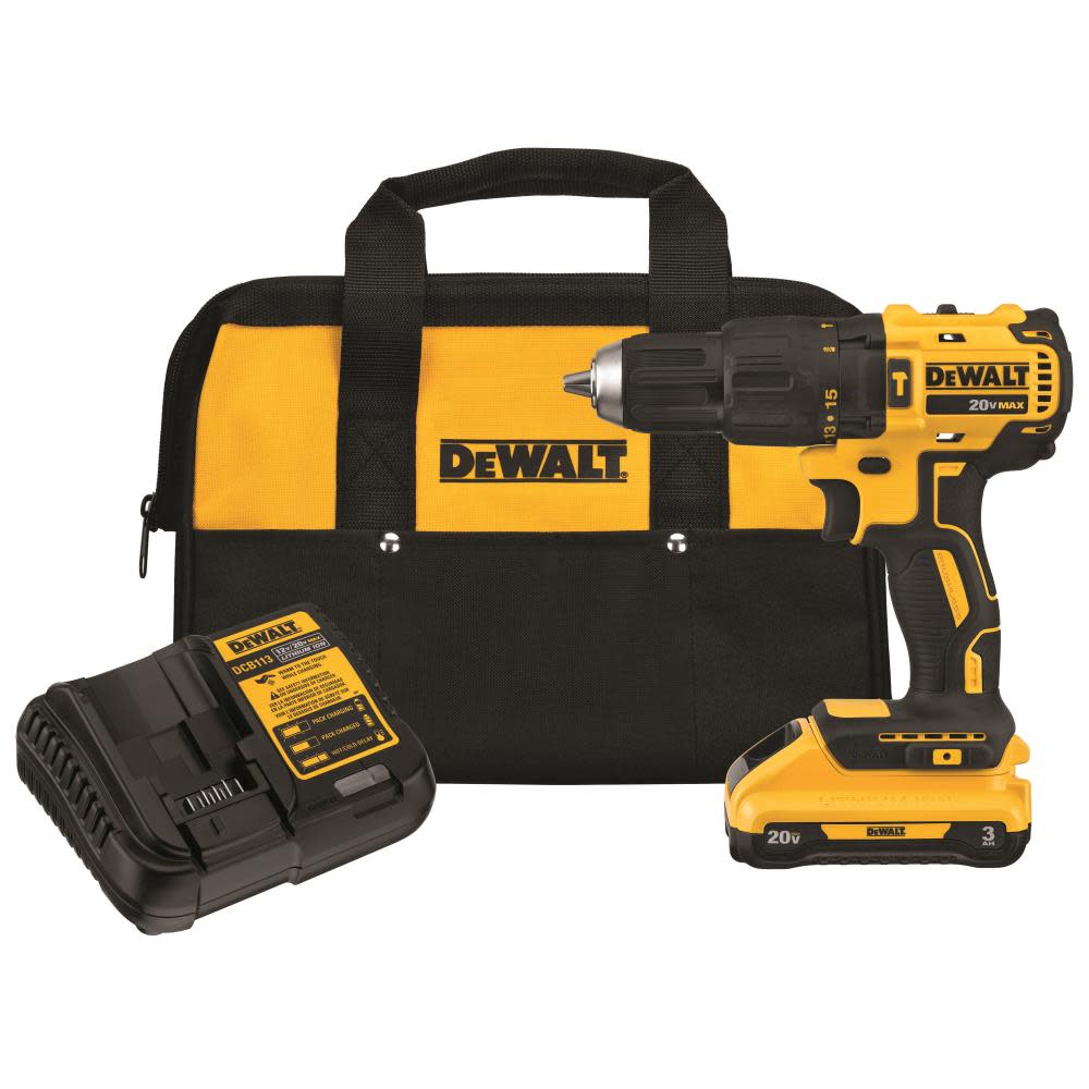 DEWALT 20V MAX Cordless Compact Hammerdrill Kit DCD778L1 from DEWALT