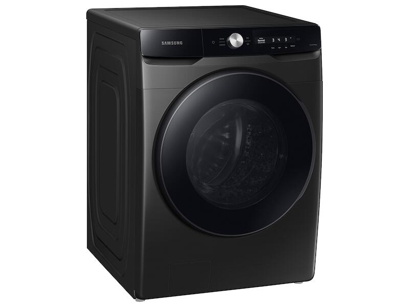 Samsung WF45A6400AV 4.5 Cu. Ft. Large Capacity Smart Dial Front Load Washer With Super Speed Wash In Brushed Black