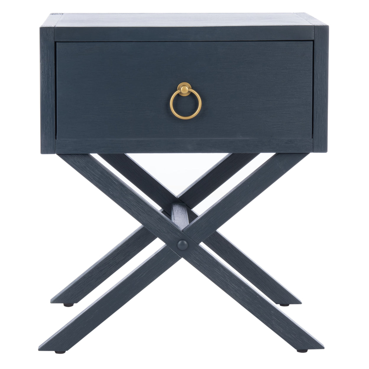 Safavieh SAFAVIEH Odilia 1-Drawer Nightstand Navy