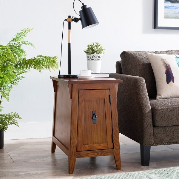 Leick Home Mission Cabinet End Table