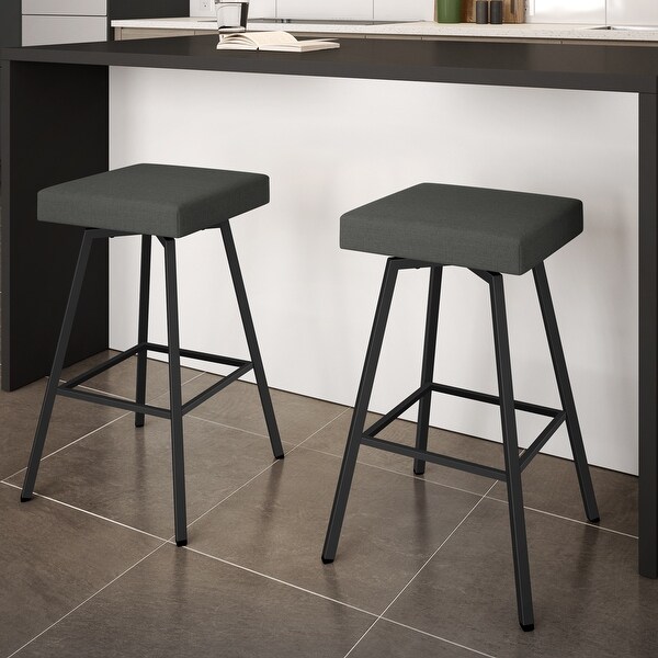 Amisco Robin Swivel Counter and Bar Stool